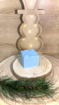 Boîte cadeau en résine bleu ciel Pelou&Co