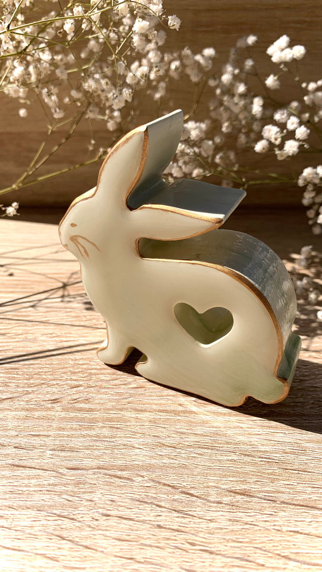 Idée décoration Pâques élégante artisanale