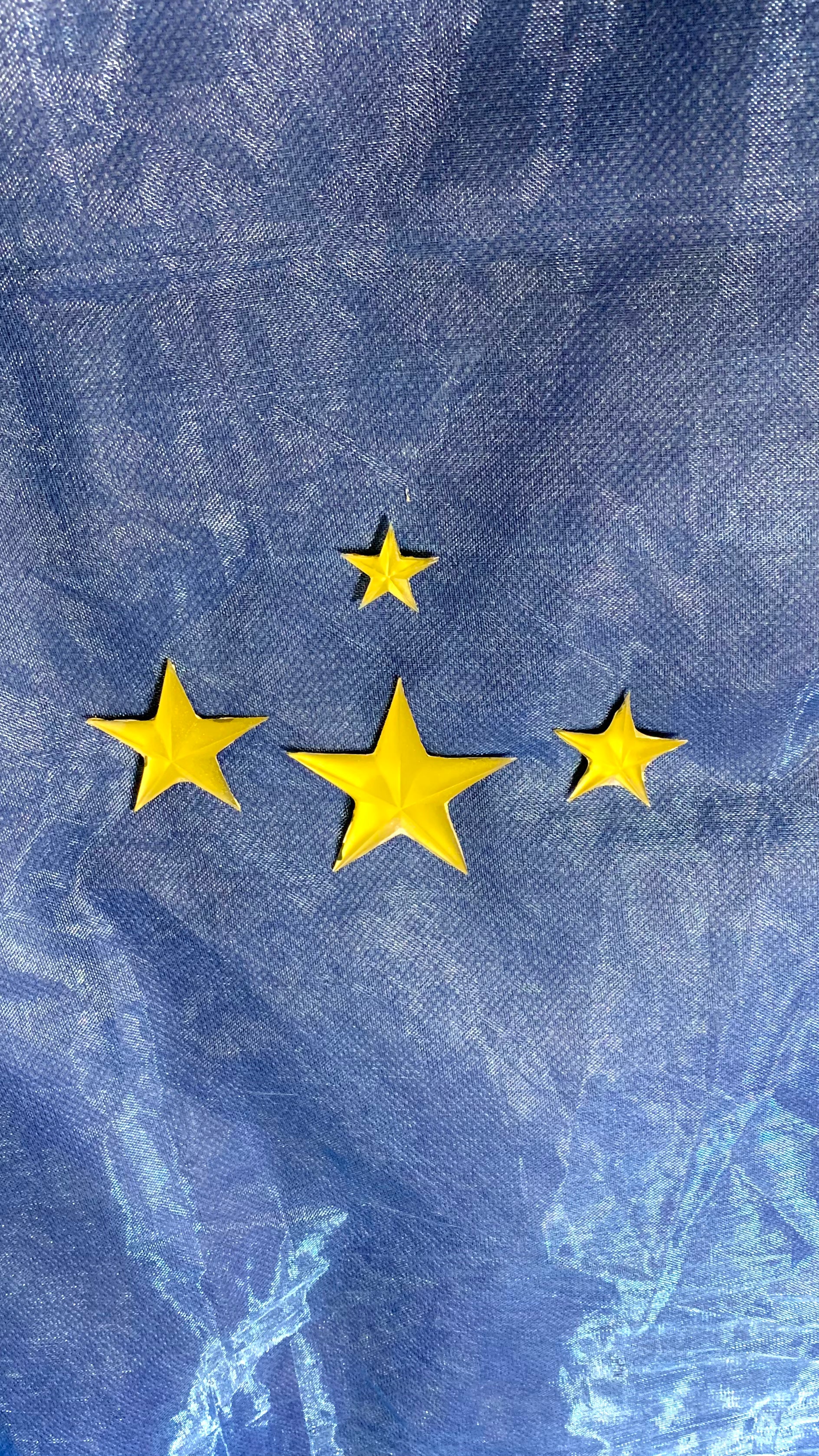 Lot 4 aimants étoiles en résine époxy - fluorescent -décoration originale maison - Pelou&Co