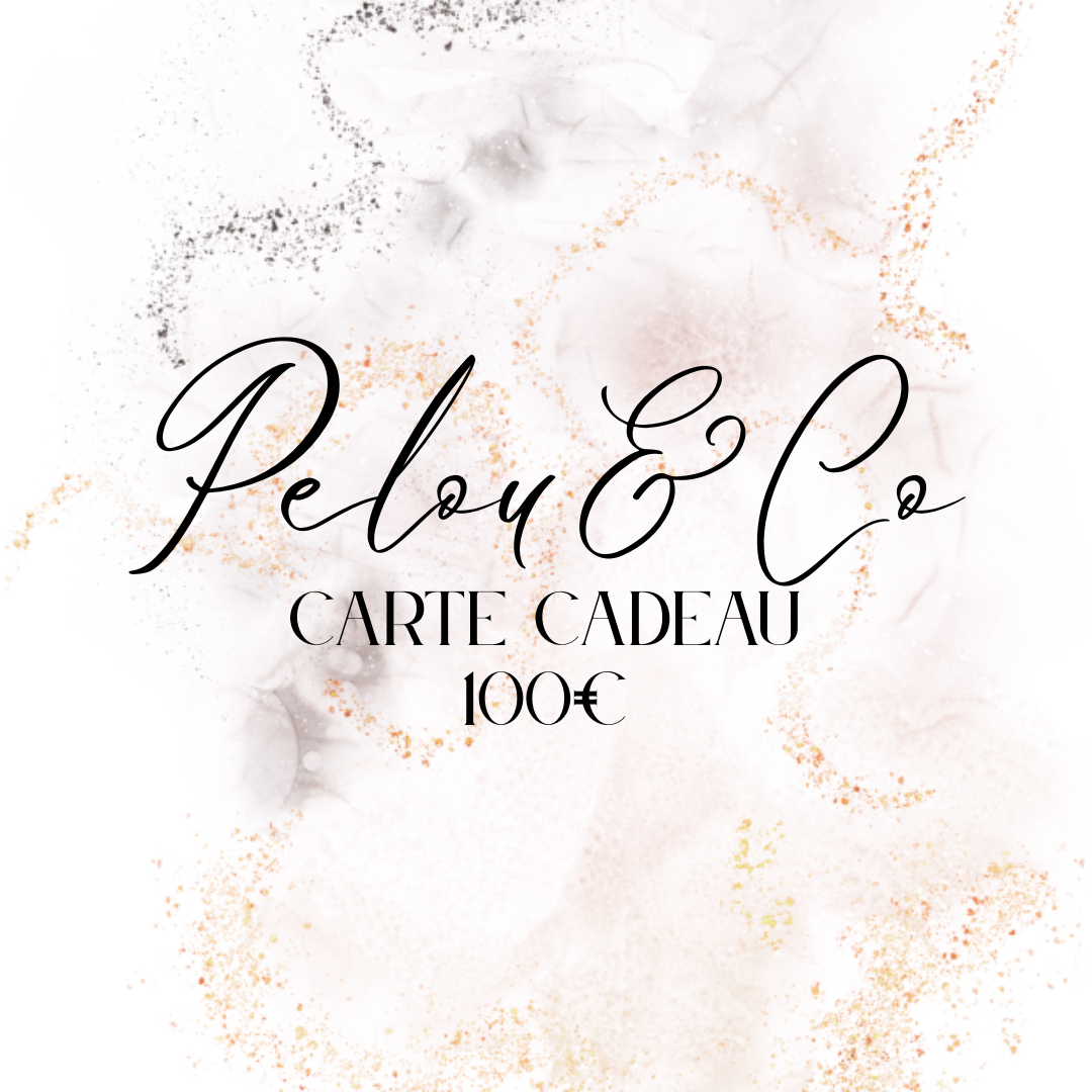 carte cadeau Pelou&Co – montant 100 euros
