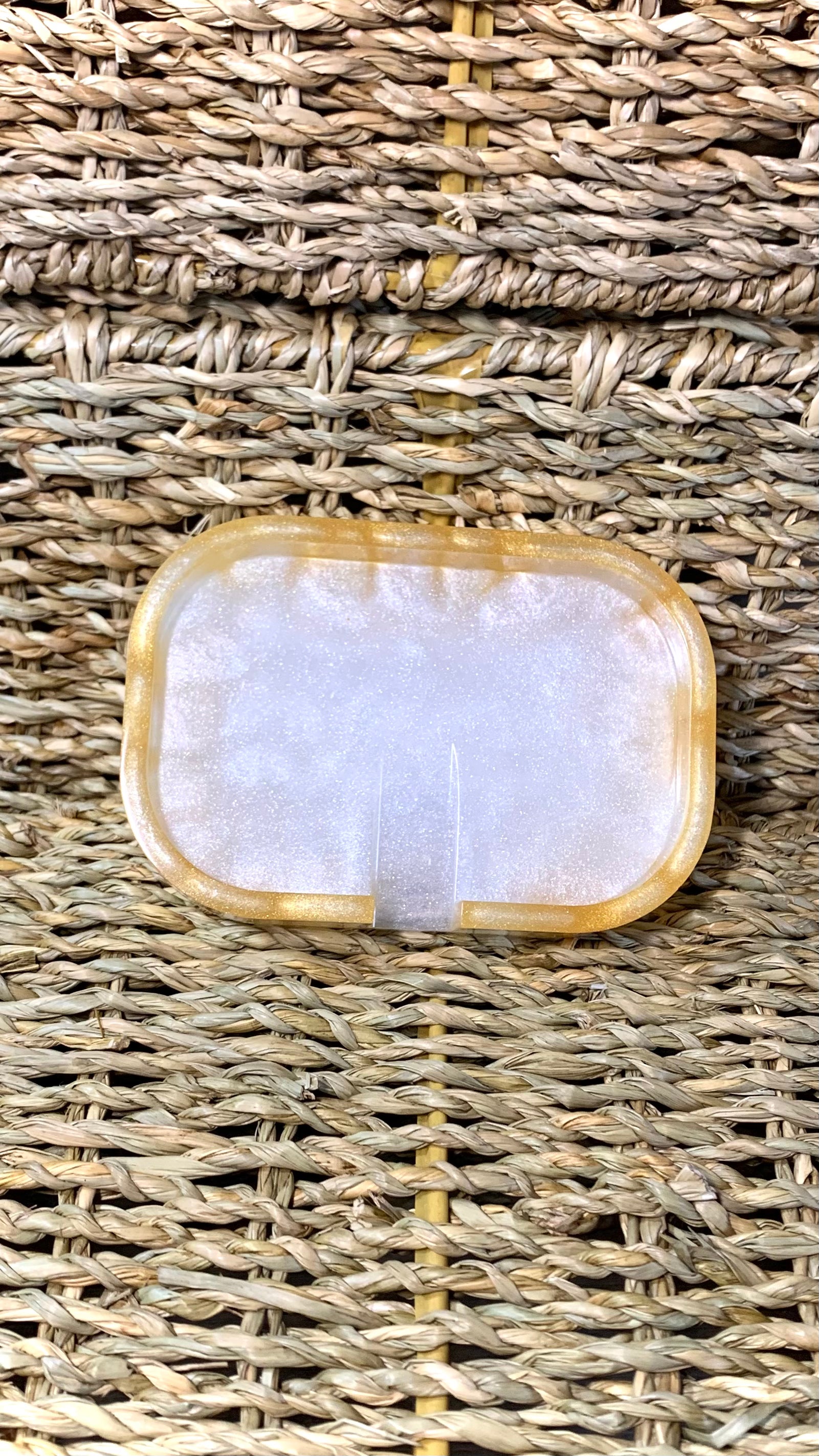 Porte-savon résine époxy